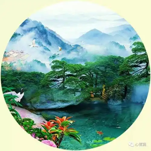 40张人间仙境微信头像