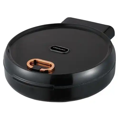 荣事达rsdb130f深盘煎烤电饼铛旋风速热双面独立控温180度自由开合