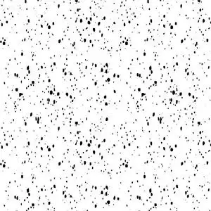 刷点简单的手绘黑白图案与刷墨喷点. 服装纺织品包装纸等单色印刷品.