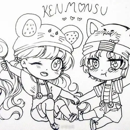 超可爱的动漫手绘(by:aluli)|动漫_新浪新闻