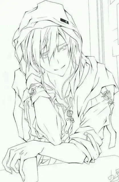 铅笔画漫画人物古装