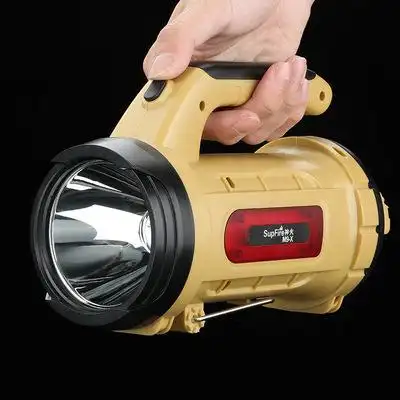 神火m9x户外多功能超亮远射探照灯手提灯可充电led强光手电探洞