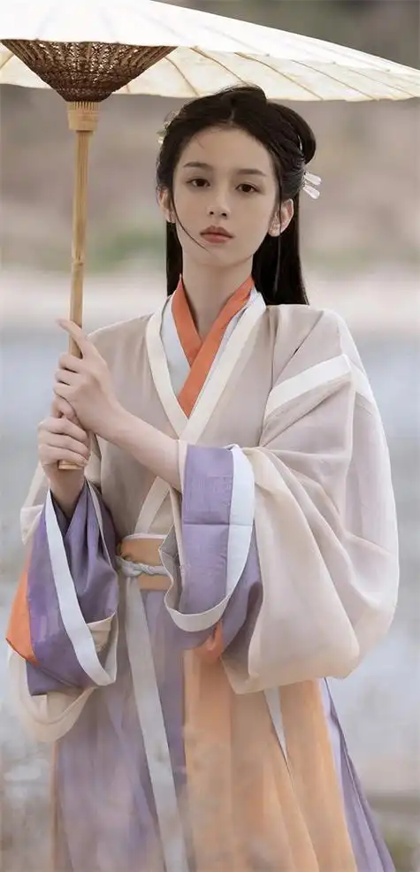 古装美女真人图画唯美古风女生真人高清图片