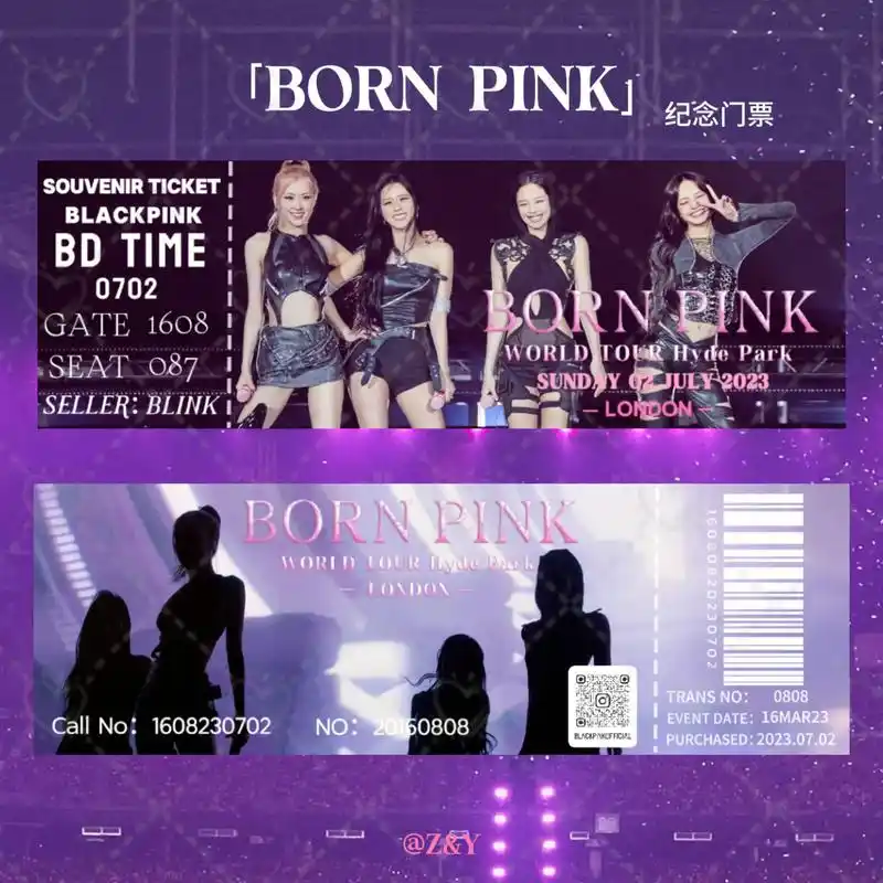 373332343231303532|巡回演唱会纪念门票 开新系列