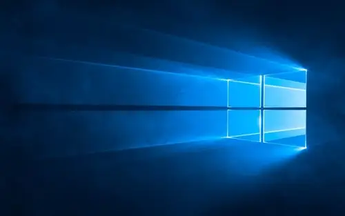 windows 10,蓝色,背景壁纸2048x1536分辨率查看