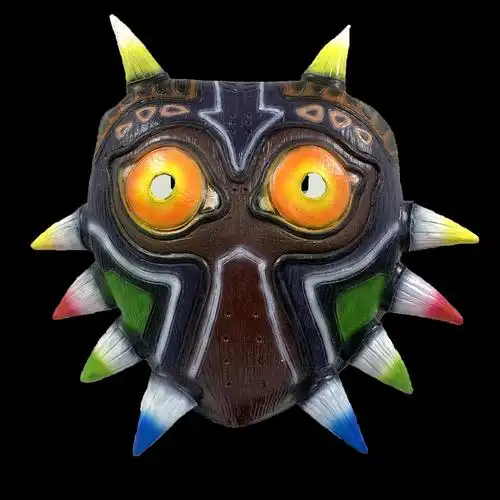 梅祖拉假面万圣节塞尔达传说面具cosplay化妆舞会乳胶头套面具