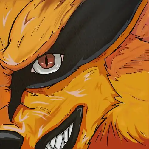 火影忍者 #火影 #九尾 #绘画日常  #procreate