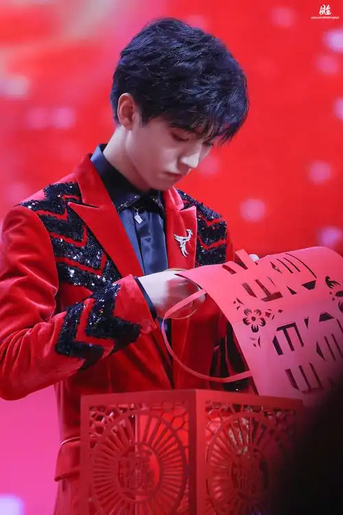 王俊凯×2019.01.21 东方卫视春晚录制×cr:logo