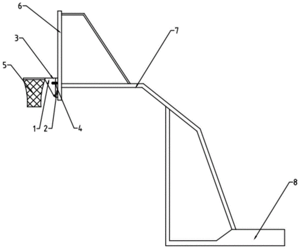 一种安全型篮球架的制作方法