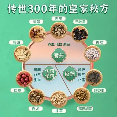 千金妇科调经片旗舰店月经量少调理气血月经不调不来催经痛经中药