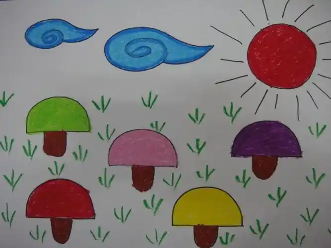 幼儿绘画时,请家长注意培养良好的绘画习惯.