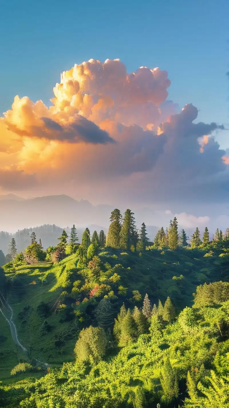 绿色森林壁纸99,置身大自然怀抱