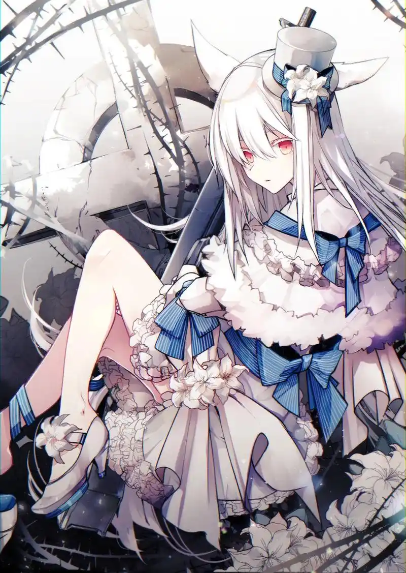 血瞳少女(图源来自p站)