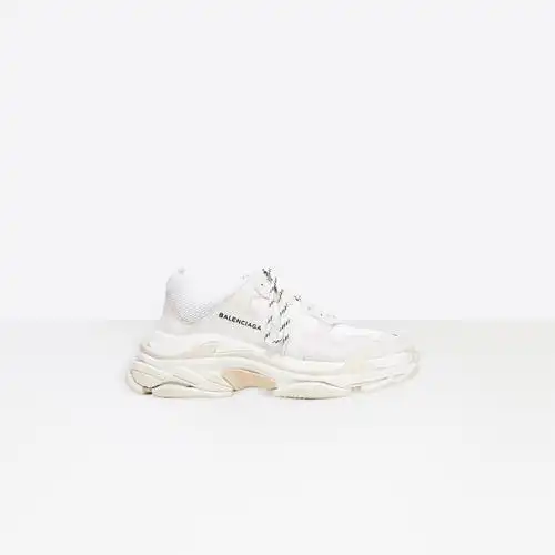 [代购12下旬] balenciaga 巴黎世家 triple s 全白运动鞋