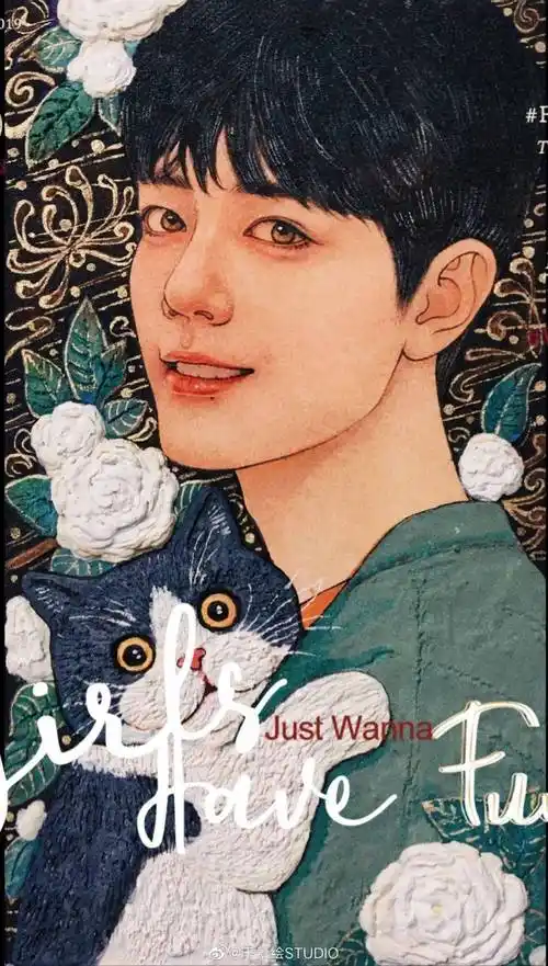 90后湖北才女画了100遍肖战作品被刘涛转发温柔细腻的工笔爆红全网