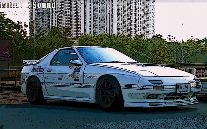 头文字d高桥凉介rx7fc3s