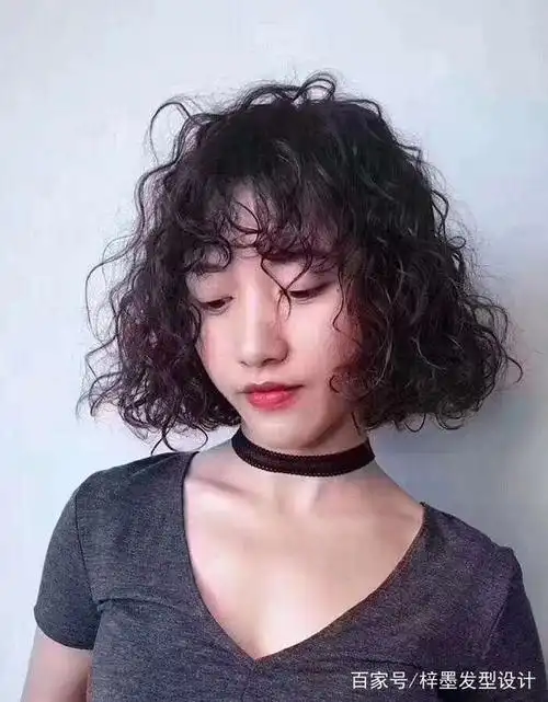 冷烫卷比较死板