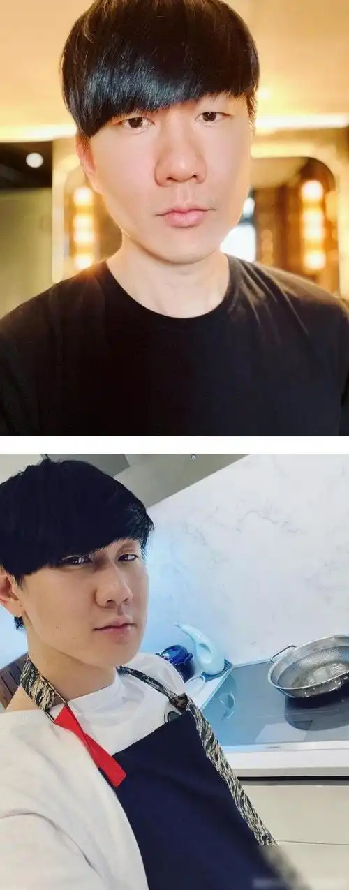 刘海管理大师上线林俊杰直播执着于整理刘海