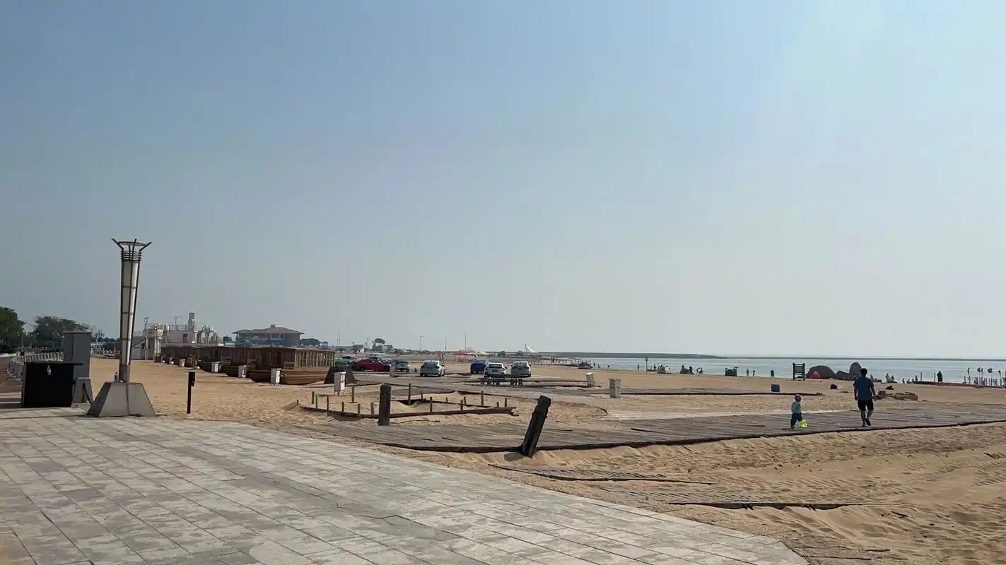 天津东疆湾景区人工沙滩攻略 天津最火的海边大概就是东疆亲海公园