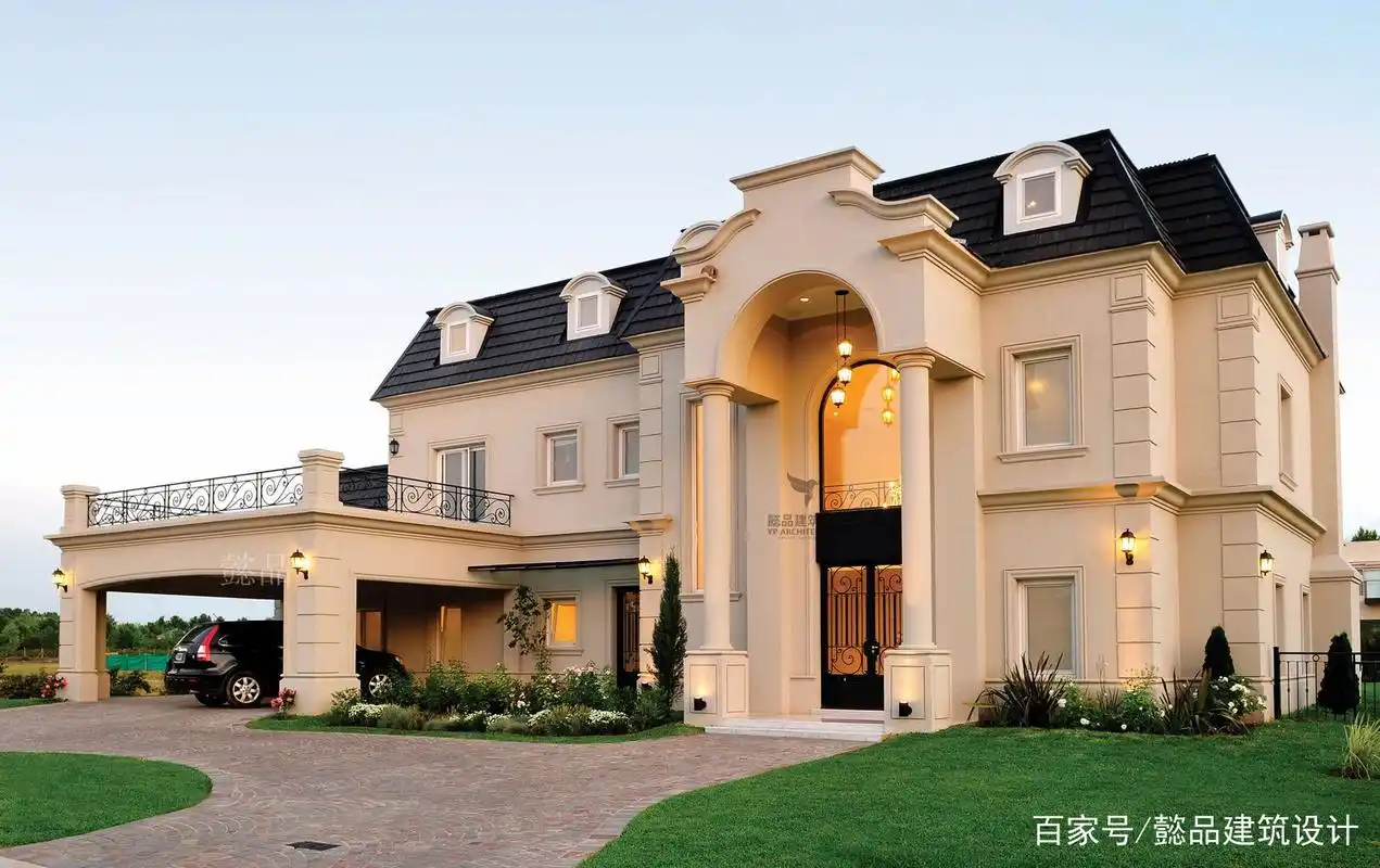 两套超级好看的法式别墅,看过都说好!