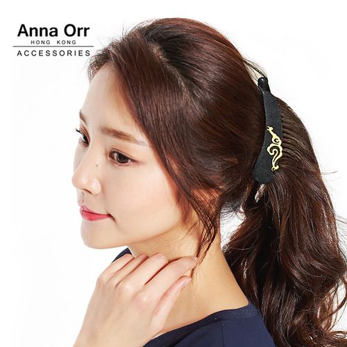 anna orr品牌发饰国潮祥云香蕉夹竖夹复古发夹中国风古风女大小号