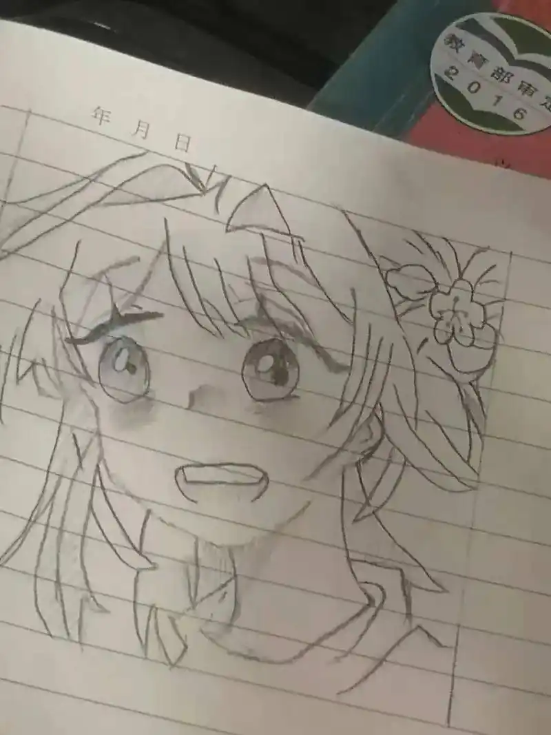 动漫人物绘画 画的好不好不重要,简单的画里蕴藏着你的快乐与 - 兑趑