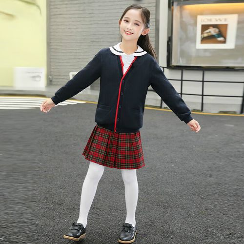 布恩普深圳校服小学礼服春秋冬装衬衣毛衣小学生班服深圳小学校服