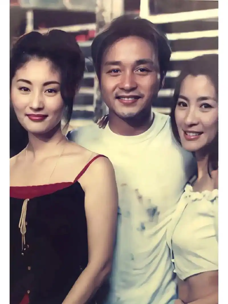 张国荣和各大女星的合照