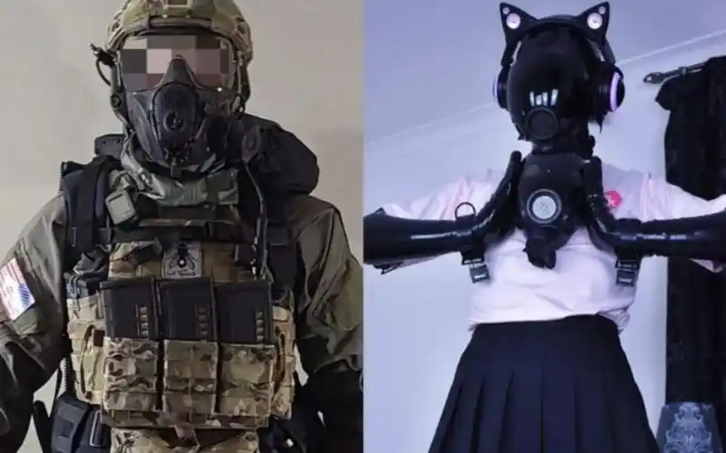 现役最强军用防毒面具fm54开箱展示