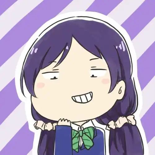 东条希邪恶奸笑呆萌头像