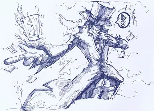 【7月1日】卡牌大师 崔斯特|插画|插画习作|煎熊 - 原创作品 - 站酷