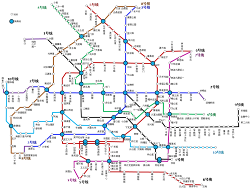 天津地铁8号线消息一期预计2020年通车运营