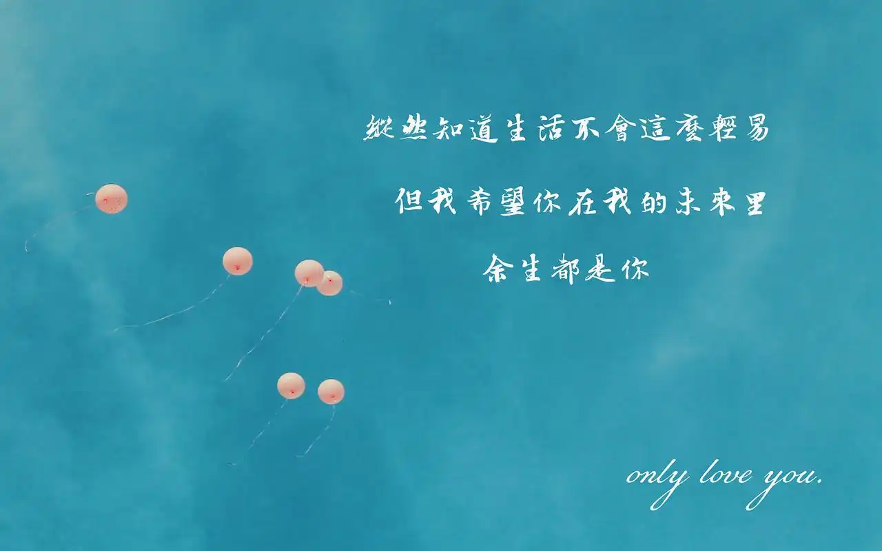 首页 桌面壁纸 高清壁纸 热气球文字电脑桌面壁纸图片