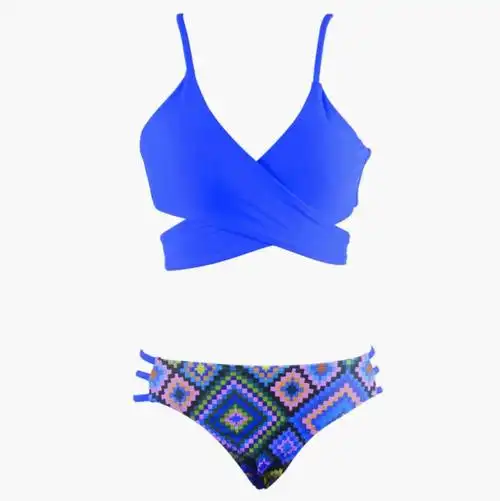 热卖女性透明比基尼女孩泳装