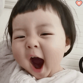 萌娃丸子妹表情包动图