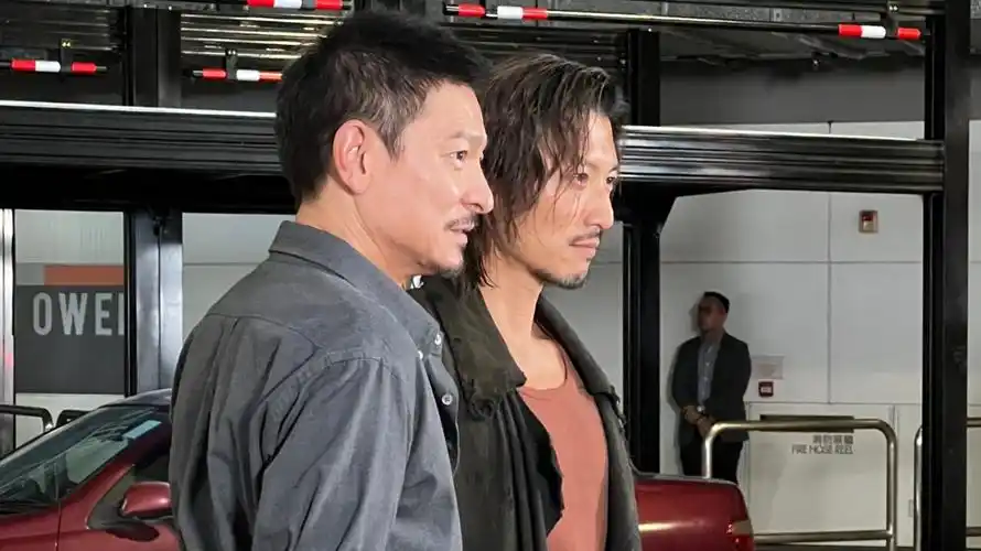 《怒火漫延》开机,刘德华谢霆锋时隔12年再合作,现场"发火"