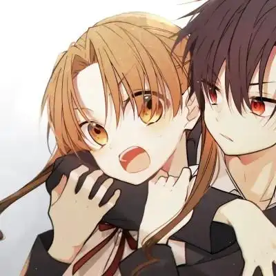 高甜动漫情侣头像