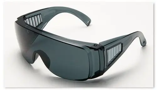 pc透明护目镜防冲击防飞溅眼镜百叶窗防护眼镜护目镜劳保防护眼镜