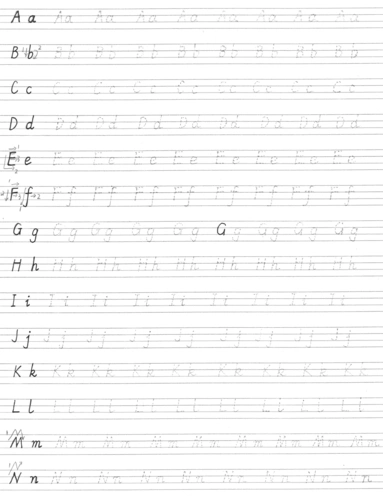 26个字母字帖_word文档在线阅读与下载_免费文档