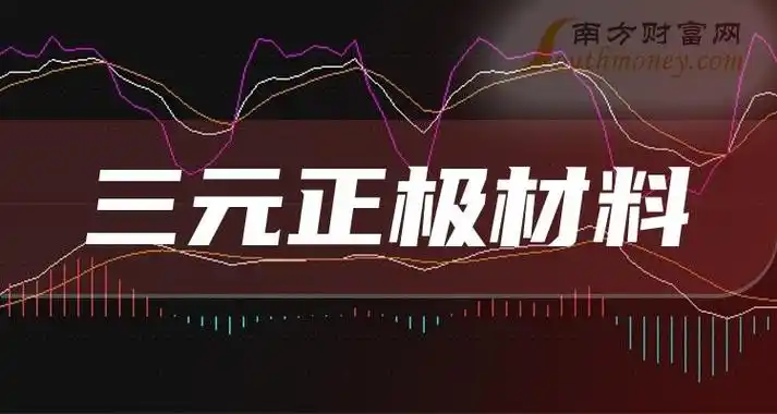 一分钟带你了解三元正极材料a股上市龙头股票是这些(2024/4/22)