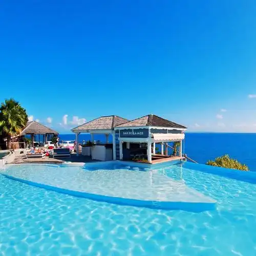 美丽的海边小屋_微信头像风景图片_扣扣居