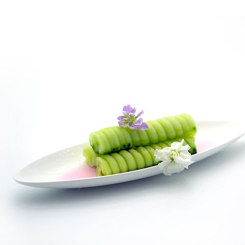 厨酷厨用弹簧螺旋卷器刀婚宴小菜螺形赛鸳鸯小黄瓜刀模具盘饰工具