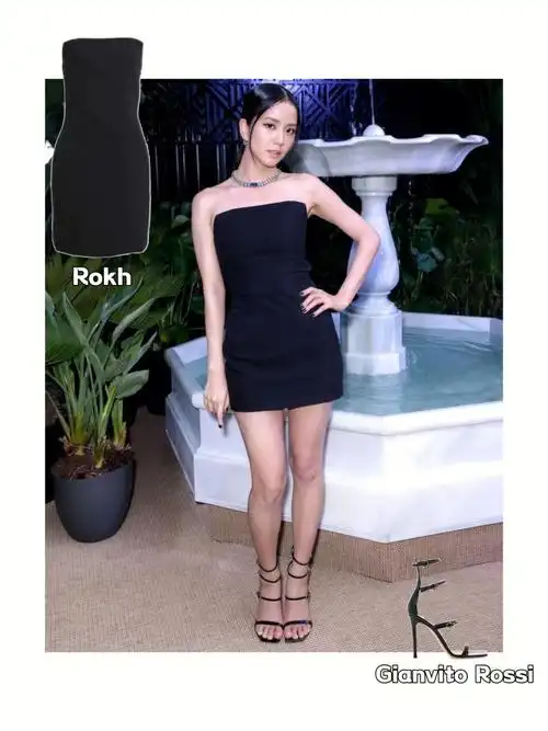 jisoo金智秀220615cartier晚宴造型解析