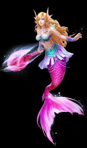 美人鱼图片欣赏美人鱼的美丽海底世界