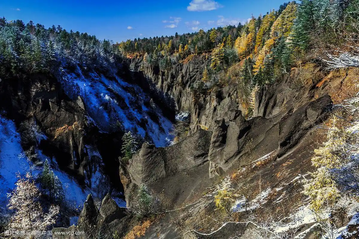 吉林:长白山大峡谷
