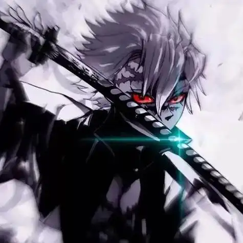 暗黑系男生叼着烟的动漫头像