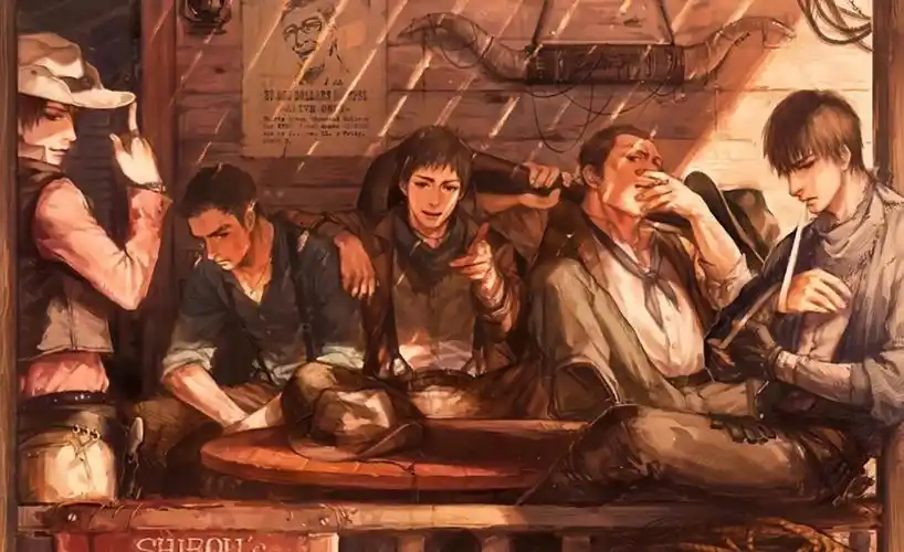 盗墓笔记混合照