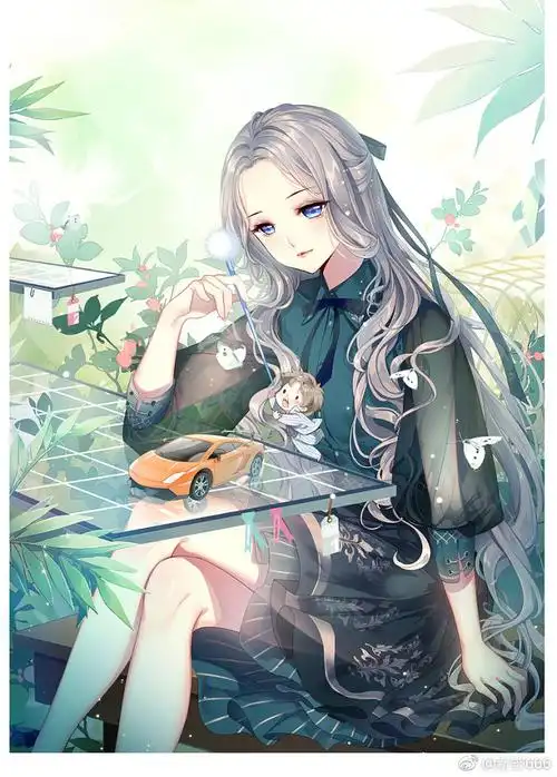 知微v从罄酒转采于2020-10-21 16:42:05动漫少女校园底图封面-现代女