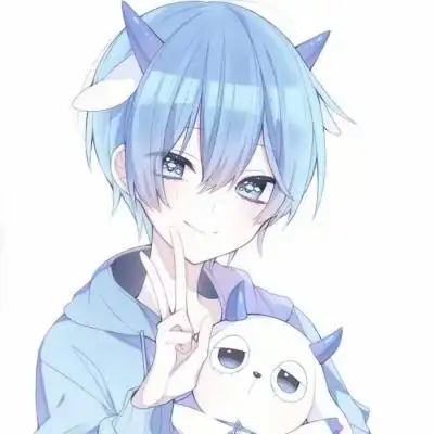 颜ovo可爱动漫男头/折木奉太郎_男生头像_我要个性网