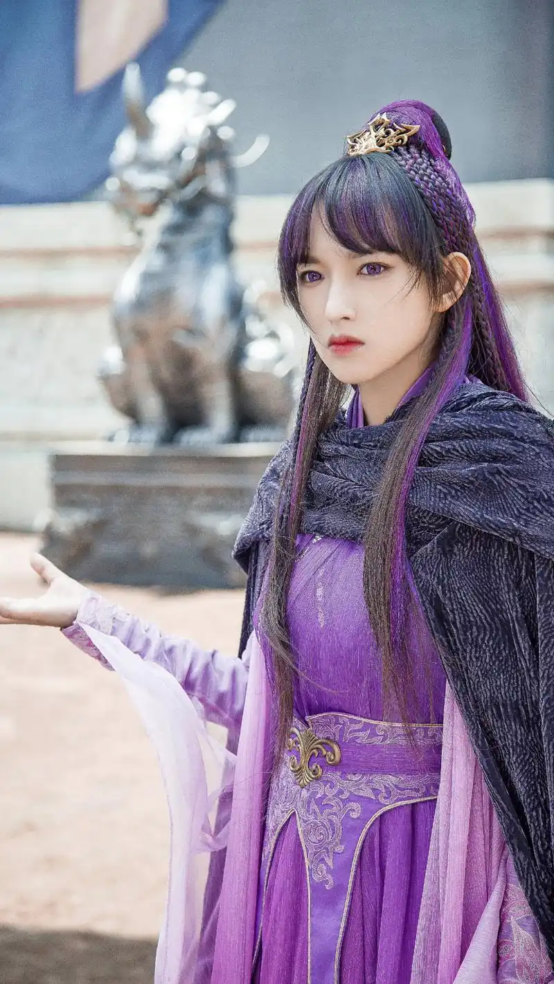 演员程潇,电视剧《灵域》粉颊乌发,婉约灵动,请看剧照